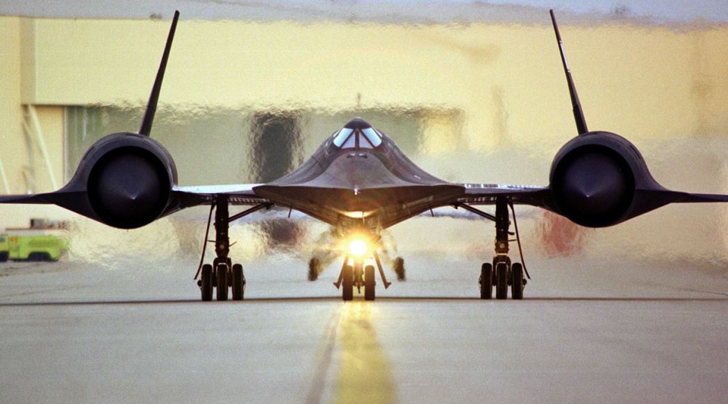SR-71 Blackbird Heat